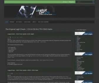 Leaguecheats.com(Leaguecheats) Screenshot