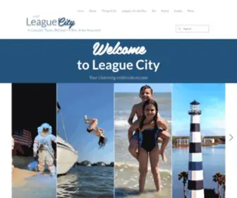 LeaguecitycVB.com(Explore the Texas Gulf Coast) Screenshot