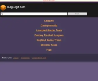 Leaguegif.com(Leaguegif) Screenshot