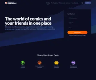 LeagueofcomicGeeks.com(Join the ultimate social network for comic book fans) Screenshot