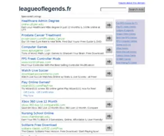 Leagueoflegends.fr(Est disponible à la vente) Screenshot
