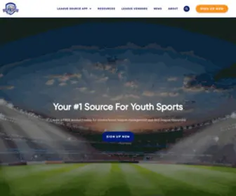 Leaguesource.com(League Source) Screenshot