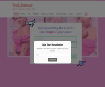 Leahknauer.com(Leah Knauer) Screenshot