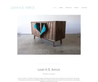 Leahksamick.com(Leah K.S. Amick) Screenshot