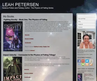 Leahpetersen.com(My Books) Screenshot