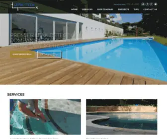 Leak-Tech.com(Expert Pool Leak Detection & Repair In Plano & North Dallas) Screenshot