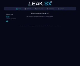 Leak.sx(LeakForums) Screenshot