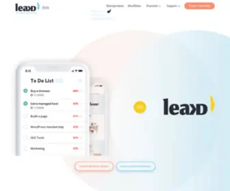 Leakd.co(Be relevant) Screenshot