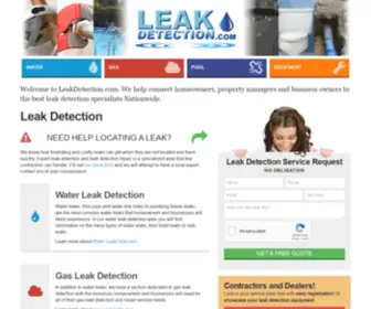 Leakdetection.com(Leak Detection) Screenshot