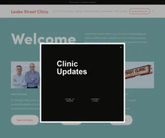 Leakestreetclinic.com.au(Leake Street Clinic) Screenshot