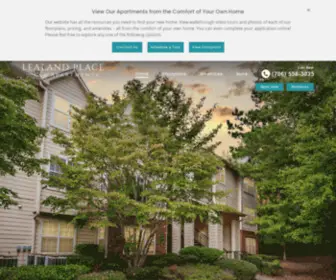 Lealandplace.com(Lealand Place Apartments in Lawrenceville) Screenshot