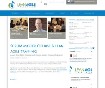 Leanagiletraining.com(Lean Agile Training) Screenshot