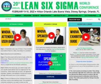 Leanandsixsigma.org(Lean Six Sigma World Conference) Screenshot