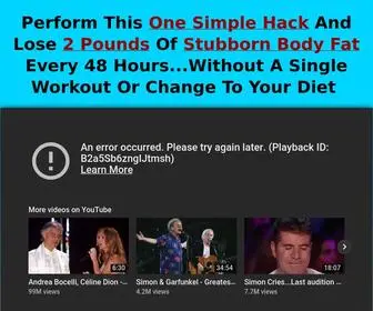 Leanbodyhack.com(Welcome) Screenshot