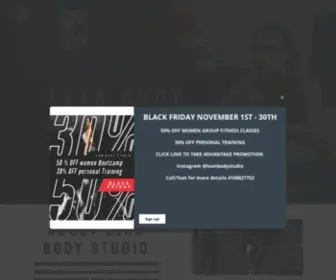 Leanbodystudio.com(GTA's Personal Training & Fitness Studio) Screenshot