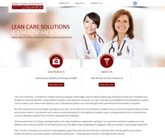 Leancaresolutions.com(Leancaresolutions) Screenshot