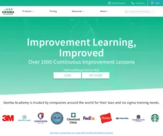 Leanceo.com(Gemba Academy) Screenshot