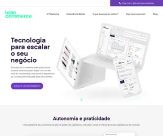 Leancommerce.com.br(Leancommerce) Screenshot