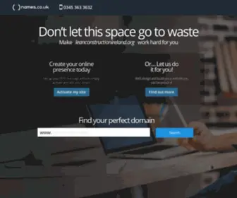 Leanconstructionireland.org(Leanconstructionireland) Screenshot