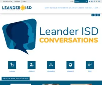 Leanderisd.org(Leander ISD) Screenshot