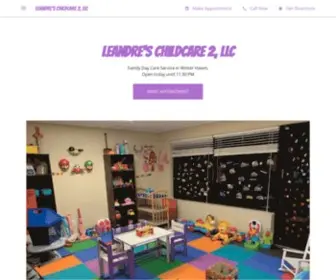 Leandreschildcare.com(Leandre's Childcare 2) Screenshot