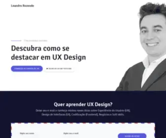 Leandrorezende.com.br(MBA em UX Design e User Research) Screenshot