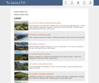 Leaney.org(Lake District and North Pennines fells photographic walking guide) Screenshot