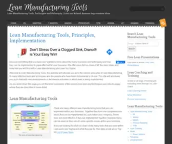 Leanmanufacturingtools.org(Lean Manufacturing Tools) Screenshot