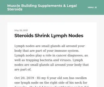 Leanmassbulkbook.com(Muscle Building Supplements & Legal Steroids) Screenshot