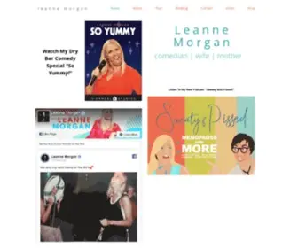 Leannemorgan.com(Leanne Morgan) Screenshot