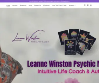 Leannewinston.com(Psychic Reading) Screenshot