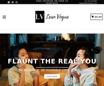 Leanvogue.com(Lean Vogue) Screenshot