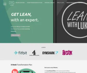 Leanwithluke.co.uk(Lean with Luke) Screenshot