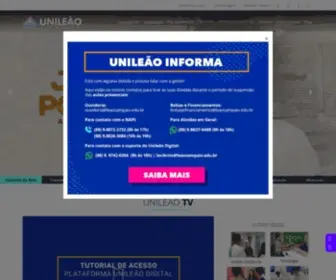 Leaosampaio.edu.br(Unileão) Screenshot