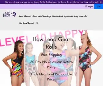 Leap-Gear.com(Gymnastics Leotards) Screenshot