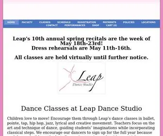 Leapdancestudio.com(Leapdancestudio) Screenshot