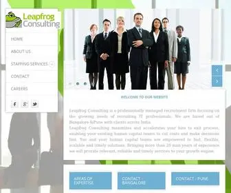 Leapfrog-Consulting.com(Leapfrog Consulting) Screenshot