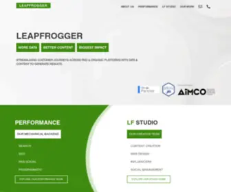 Leapfrogger.com.au(Home) Screenshot