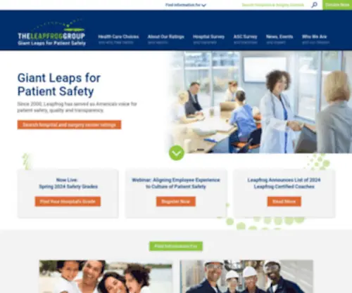 Leapfroggroup.org(Leapfrog) Screenshot
