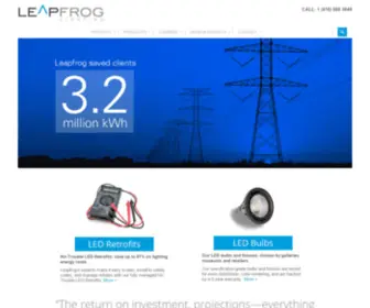 Leapfroglighting.com(Leapfrog Lighting provides specification) Screenshot