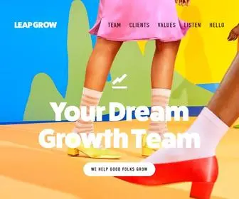 Leapgrow.co(Leap Grow) Screenshot