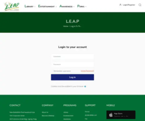 Leapnmpc.com(Leapnmpc) Screenshot