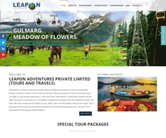 Leapongroup.com(Leapon Adventures) Screenshot