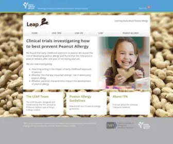 Leapstudy.co.uk(The LEAP Study) Screenshot
