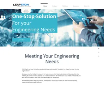 Leaptron.com(Home) Screenshot