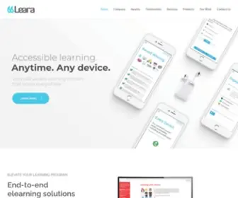 Leara-Elearning.com(Leara eLearning) Screenshot