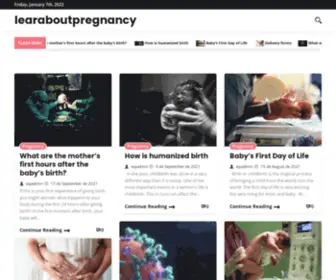 Learaboutpregnancy.com(Só mais um site WordPress) Screenshot