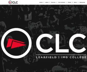 Learfieldlicensing.com(CLC) Screenshot