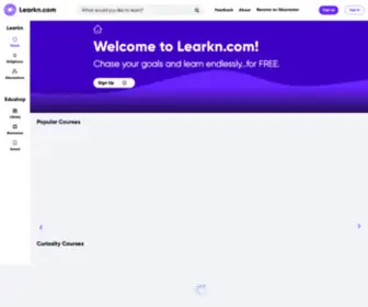 Learkn.com(Learkn) Screenshot