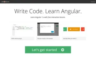 Learn-Angular.org(Learn Angular) Screenshot